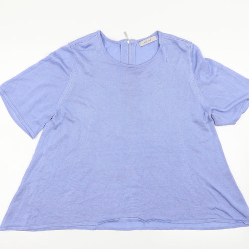 M&S Womens Blue   Pullover Jumper Size 18