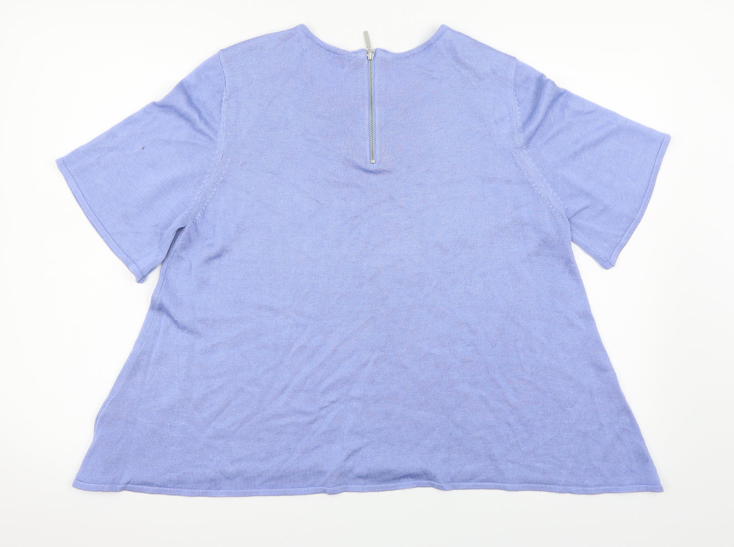 M&S Womens Blue   Pullover Jumper Size 18