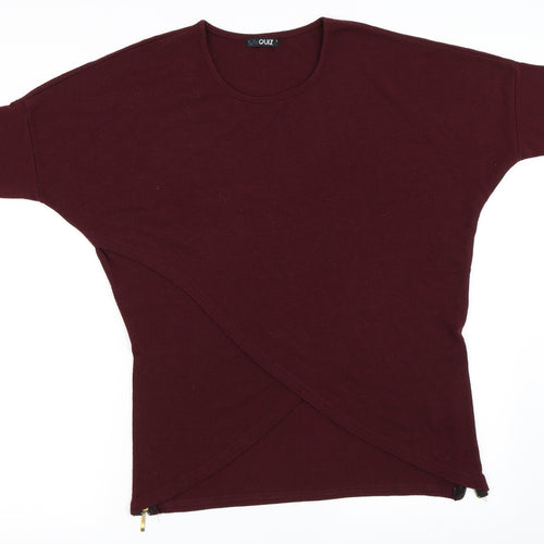 Quiz Womens Red   Pullover Jumper Size S