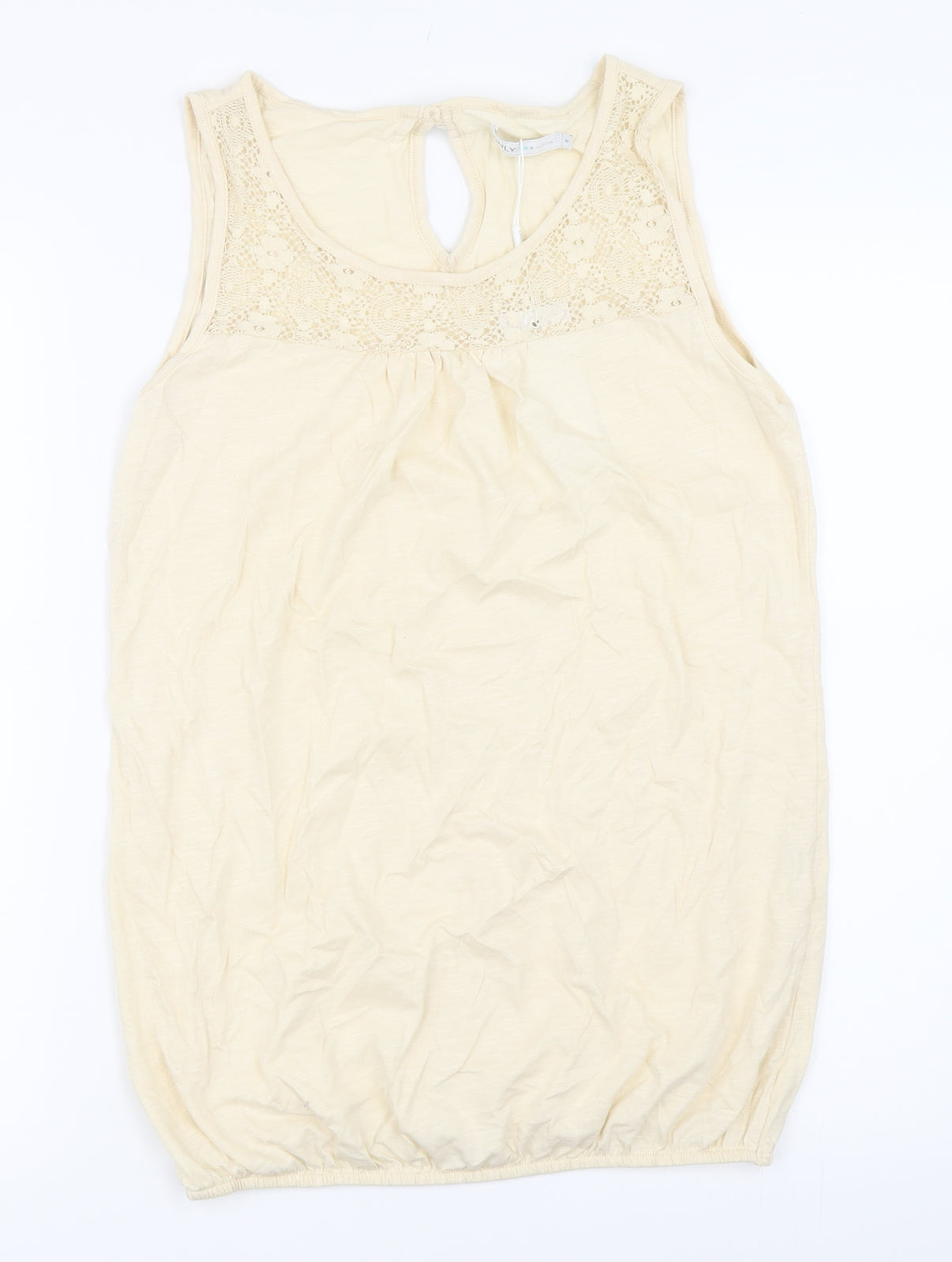 Only Womens Beige   Basic Tank Size M