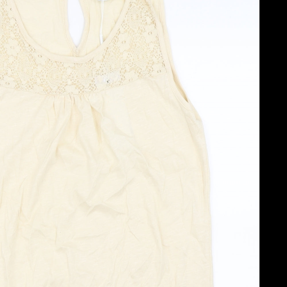 Only Womens Beige   Basic Tank Size M