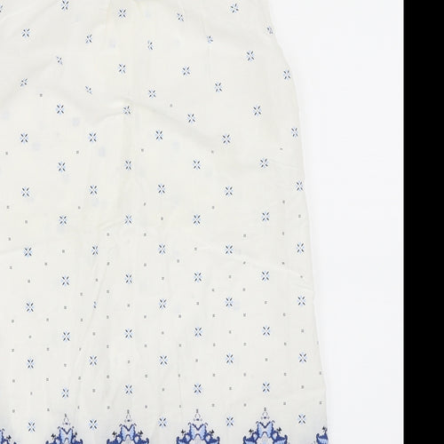 H&M Womens White   Basic Button-Up Size 34