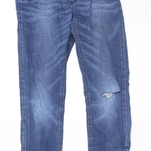 Lindex Girls Blue  Denim Skinny Jeans Size 9 Years