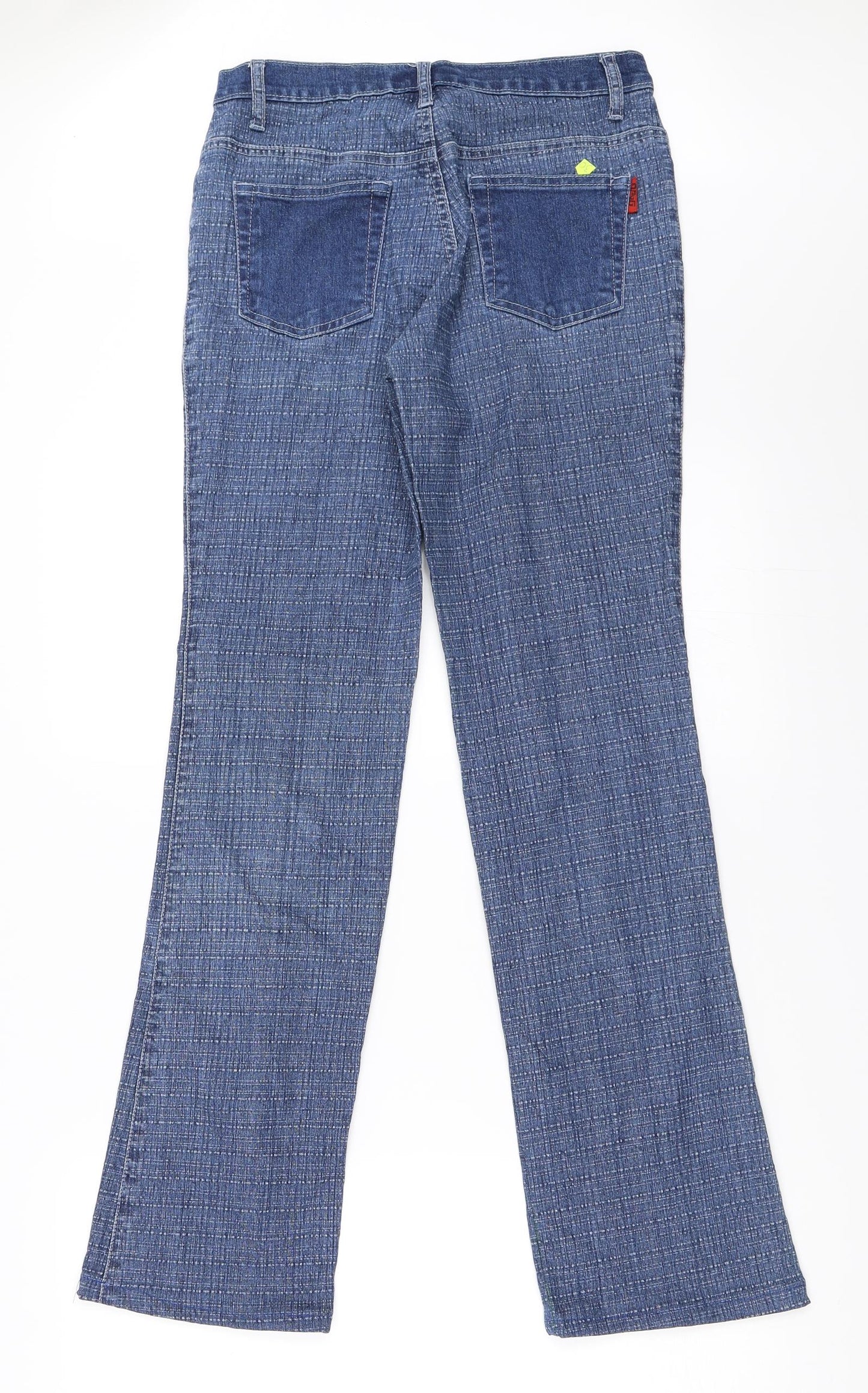 Preworn Womens Blue  Denim Bootcut Jeans Size 29 in L31 in