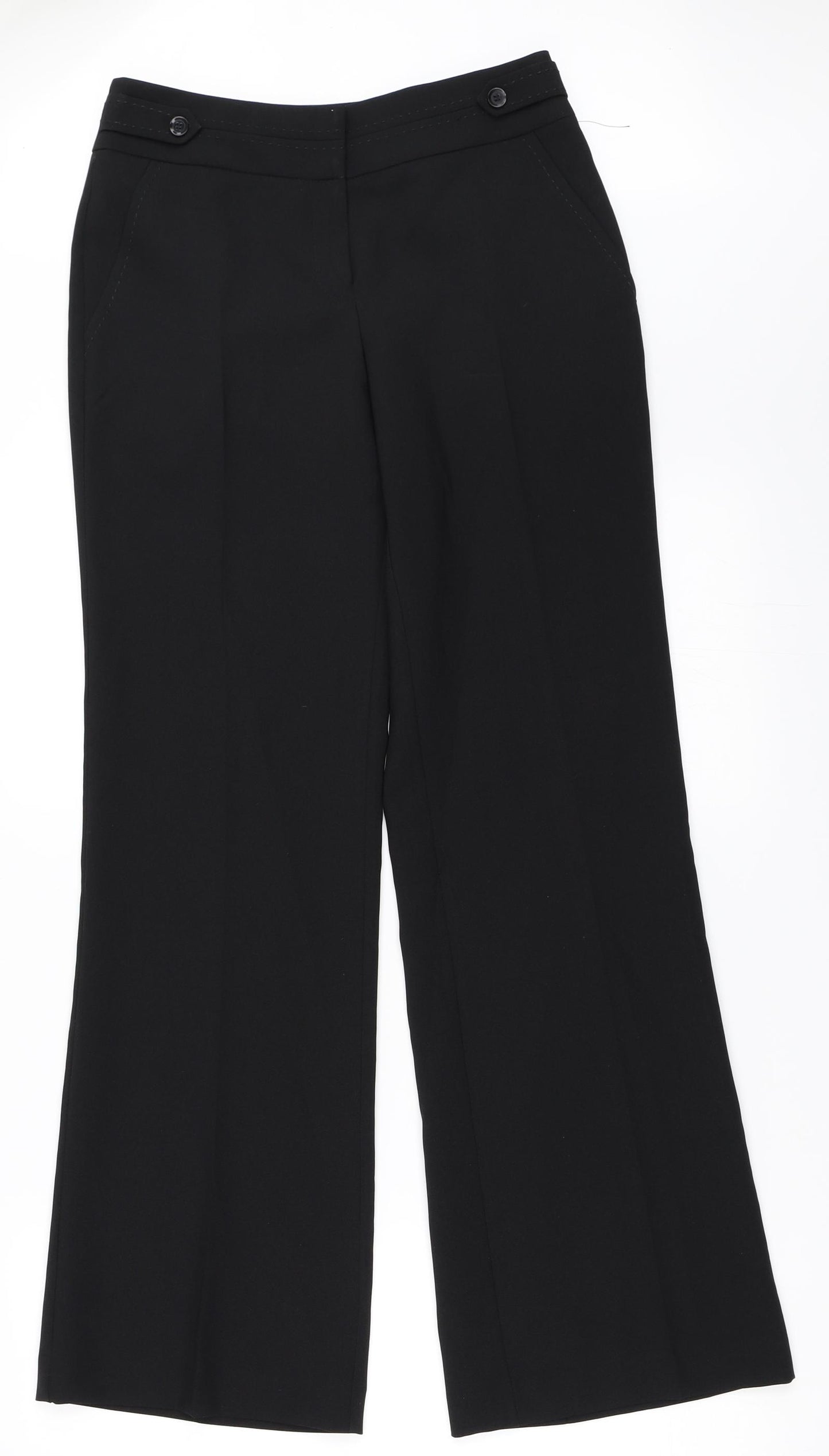 Primark Womens Black   Trousers  Size 8 L31 in