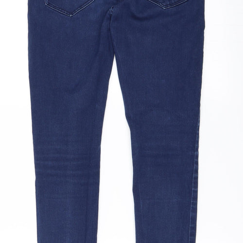 New Look Womens Blue  Denim Skinny Jeans Size 10 L28 in - super skinny