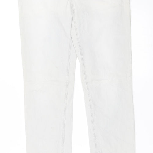 EDC Mens Grey  Denim Straight Jeans Size 30 in L32 in