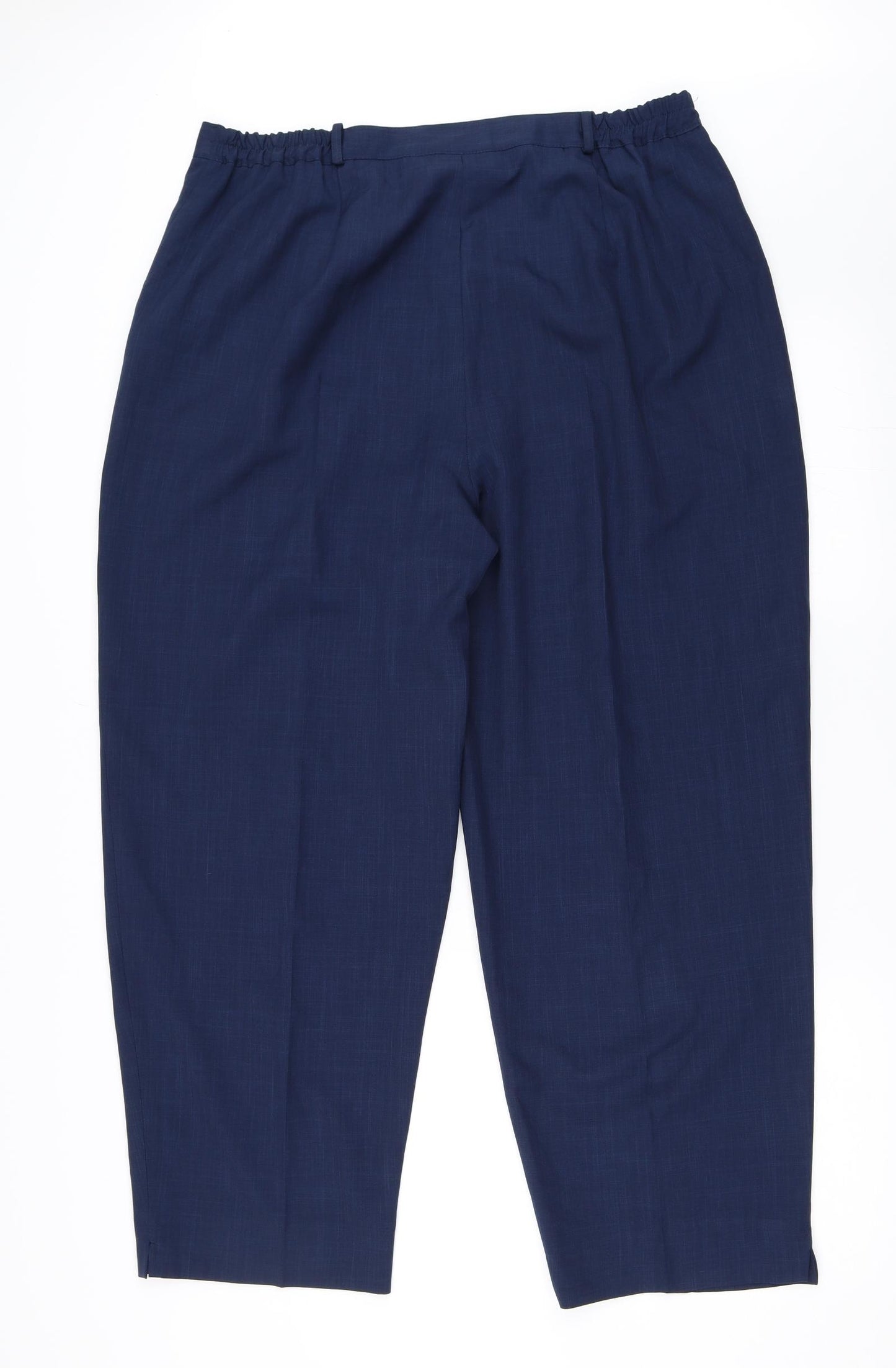Bonmarché Womens Blue   Trousers  Size 24 L27 in