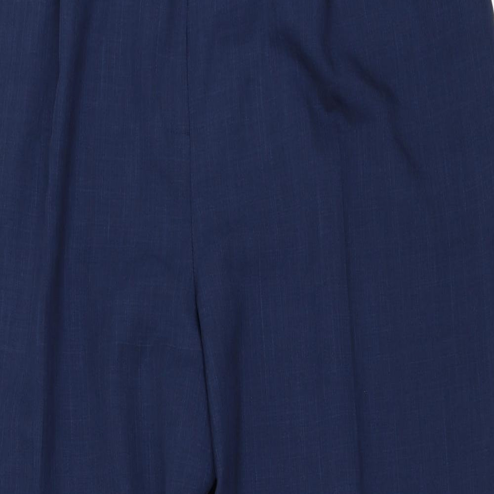 Bonmarché Womens Blue   Trousers  Size 24 L27 in