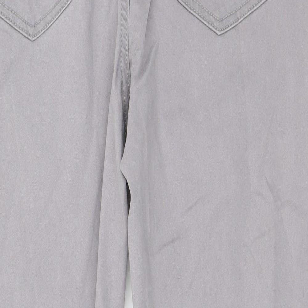 Primark Womens Grey   Skinny Jeans Size 16 L26.5 in