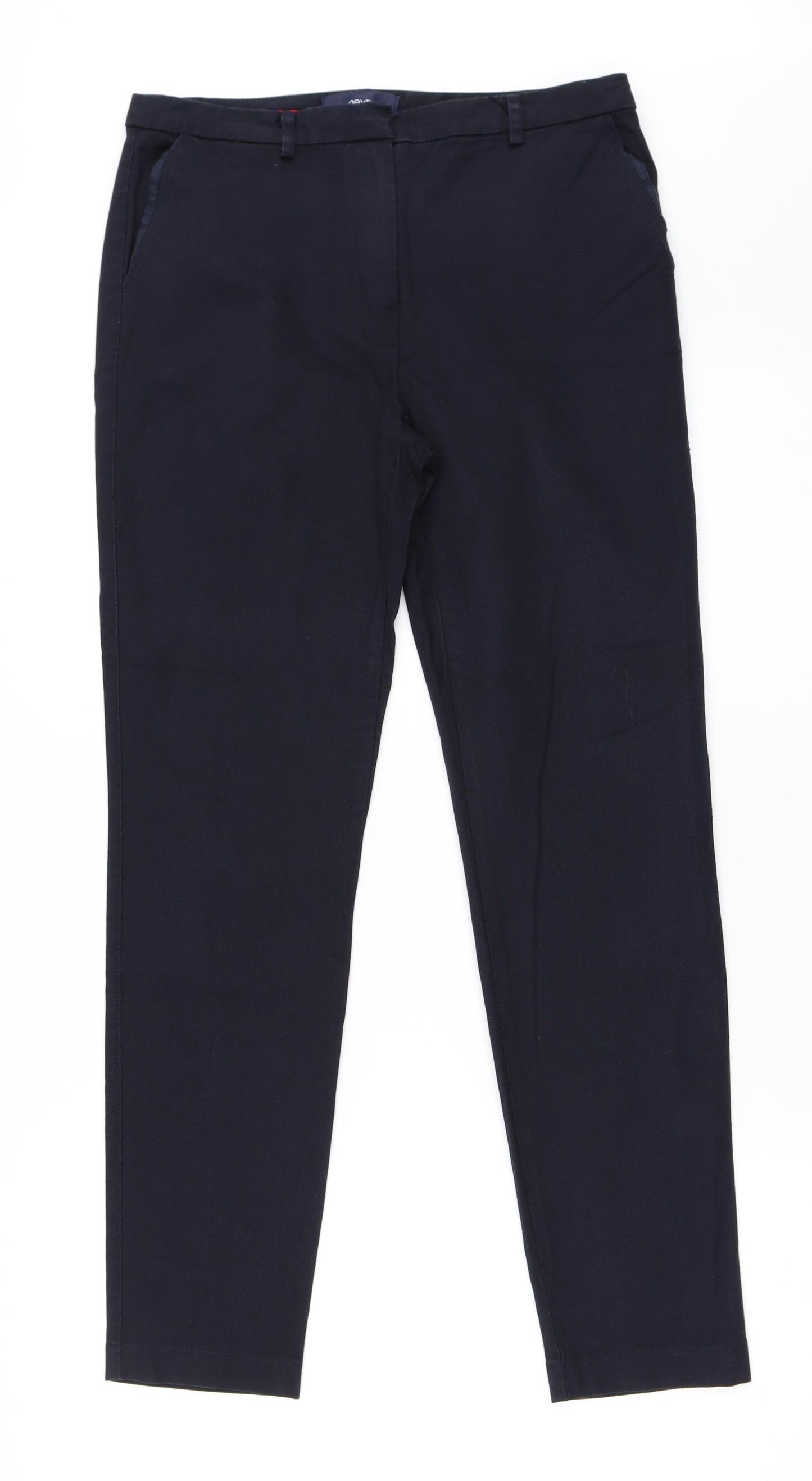 NEXT Womens Blue   Trousers  Size 10 L28 in