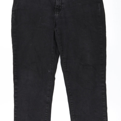 zavanna Womens Black   Straight Jeans Size 42 L27 in