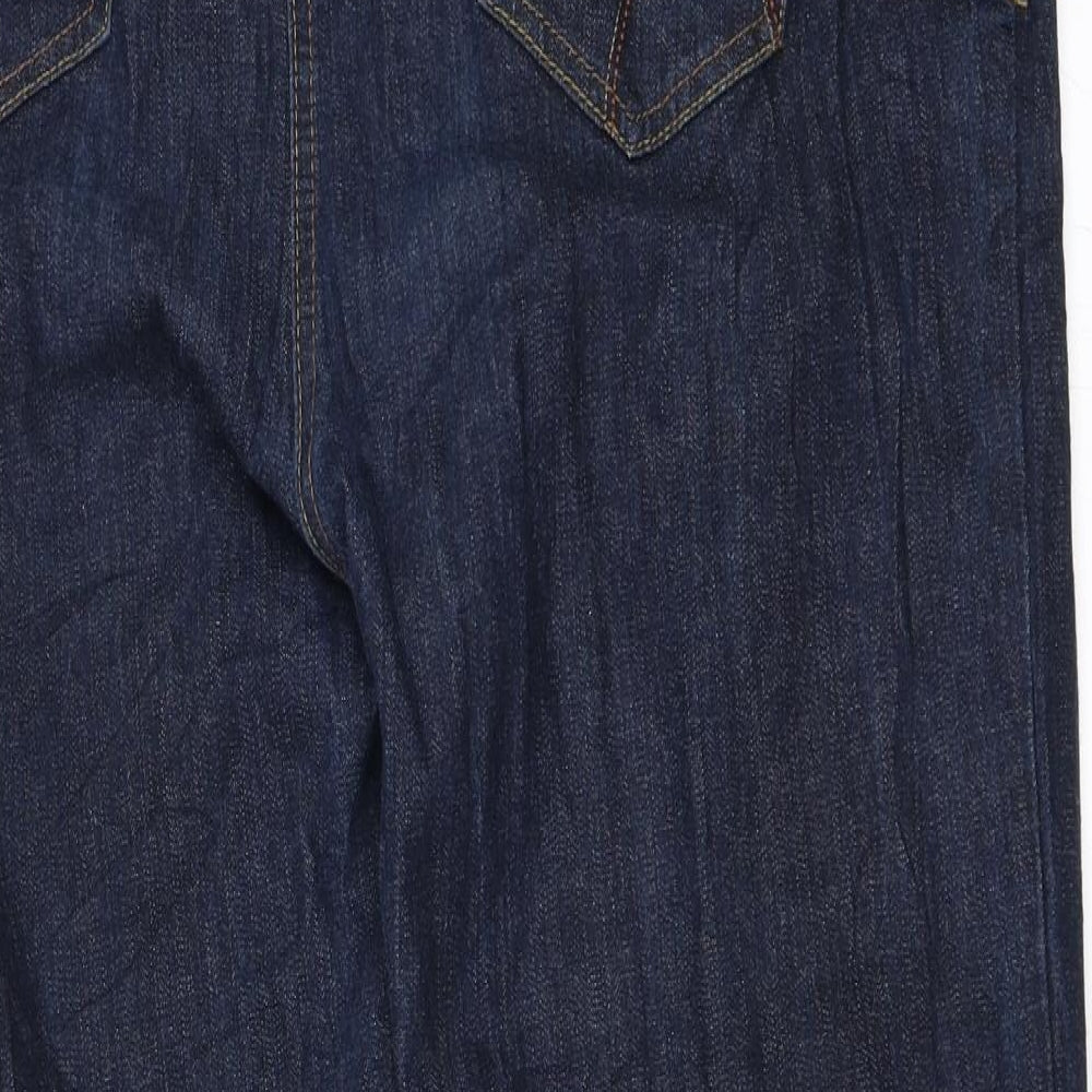 George Womens Blue  Denim Bootcut Jeans Size 18 L27 in