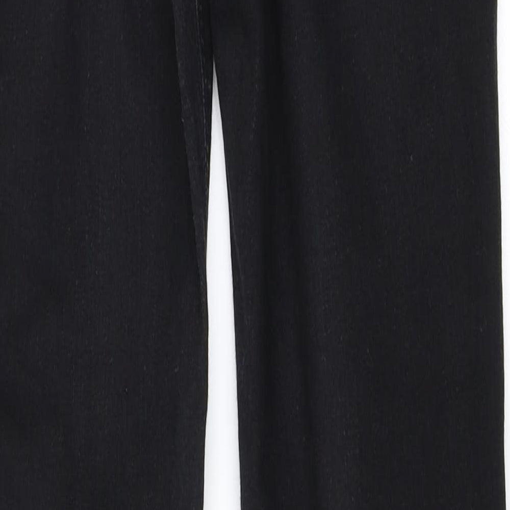 Topshop Womens Black  Denim Skinny Jeans Size 28 in L36 in - Joni jeans
