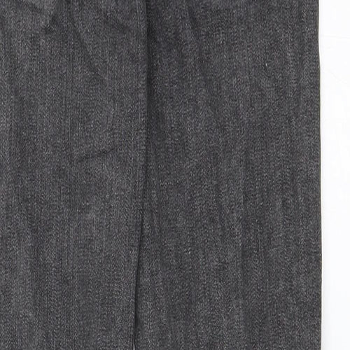 Marks and Spencer Womens Grey  Denim Straight Jeans Size 8 L24 in
