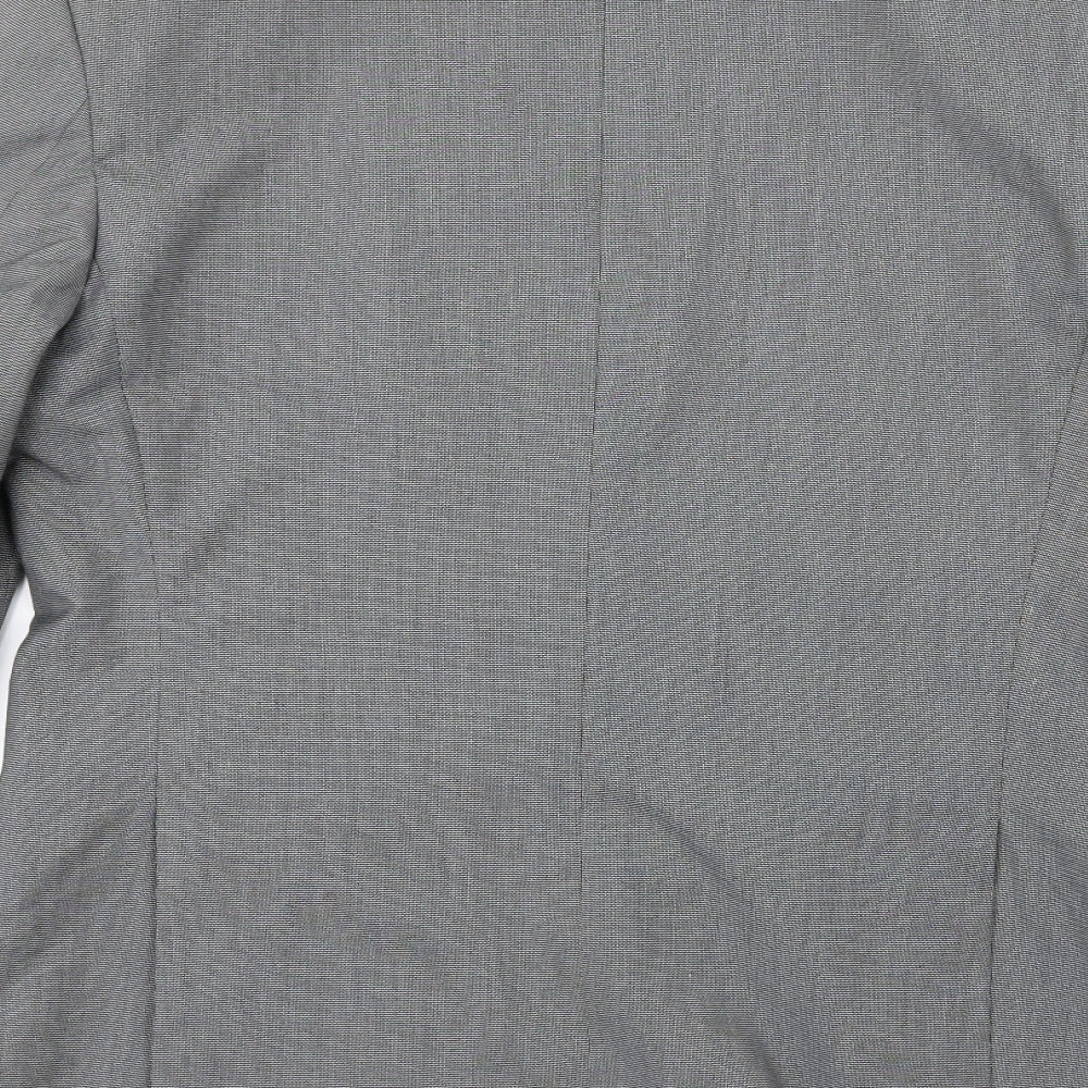 Burton Mens Grey   Jacket Suit Jacket Size 36