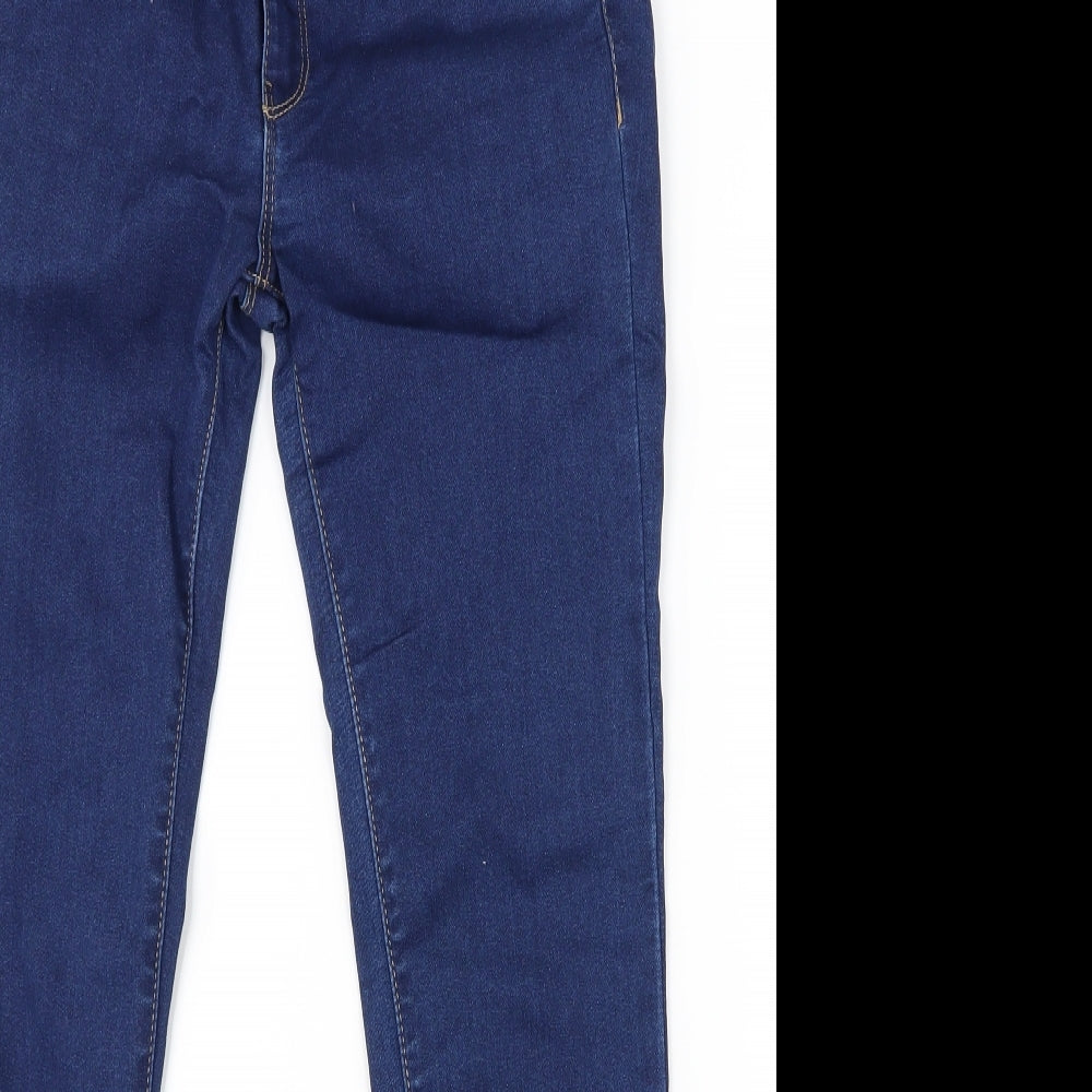 WAX JEAN Womens Blue  Denim Straight Jeans Size 30 in L28 in
