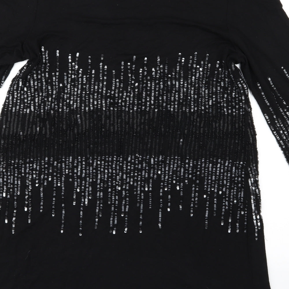 Phase Eight Womens Black   Shirt Dress  Size 16