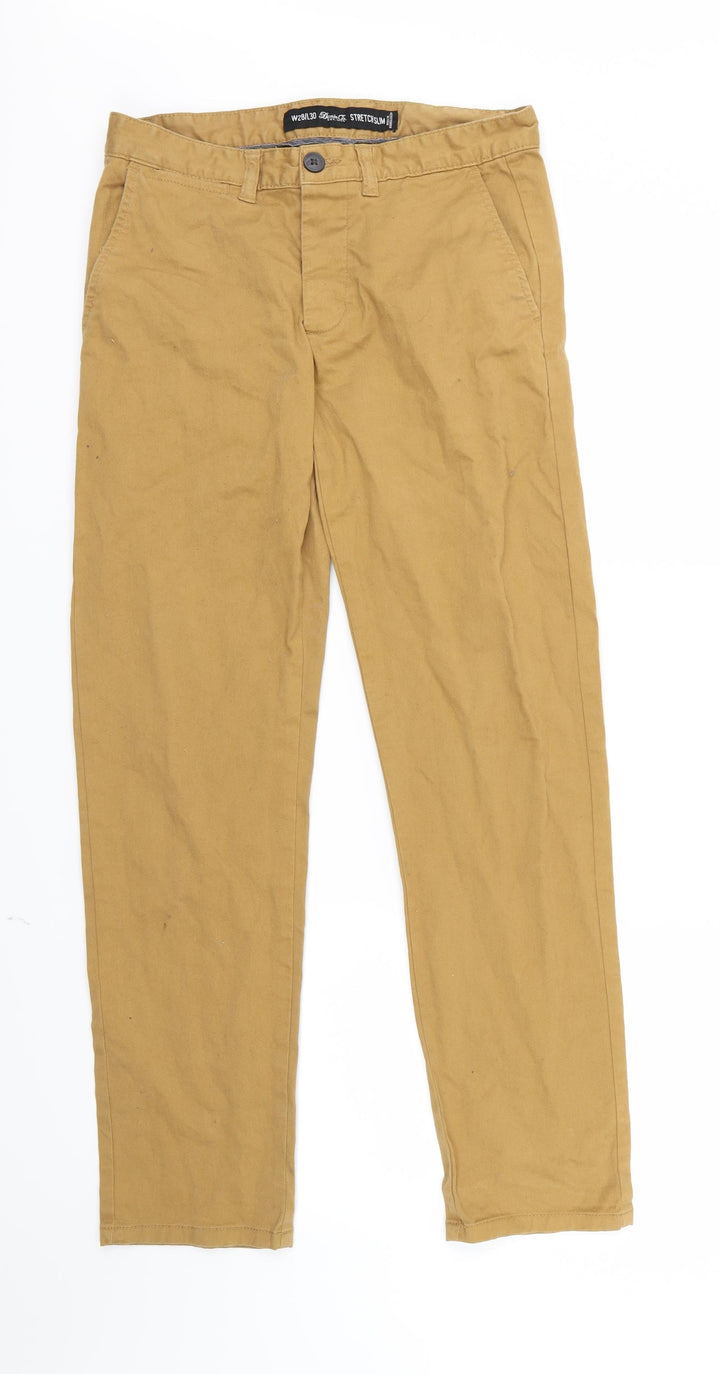 Denim Co. Mens Brown   Trousers  Size 29 in L29 in