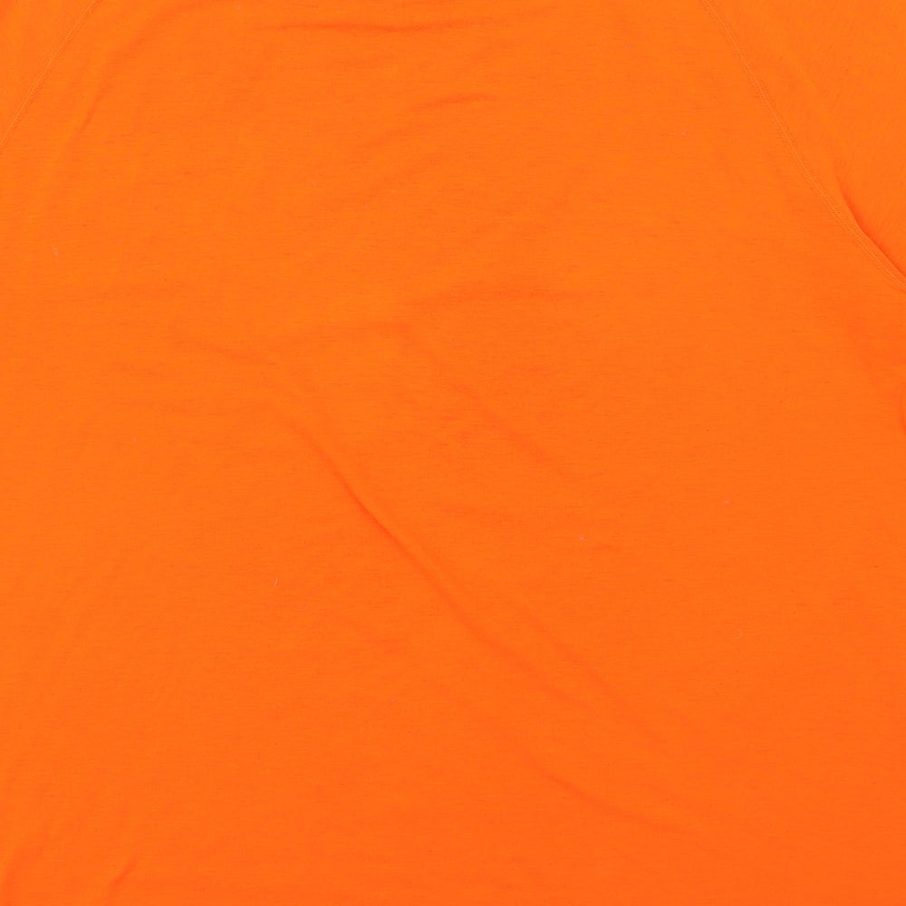 Under armour Mens Orange    T-Shirt Size XL