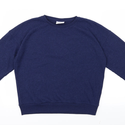 Chelsea Peers Mens Blue  Knit Pullover Jumper Size S