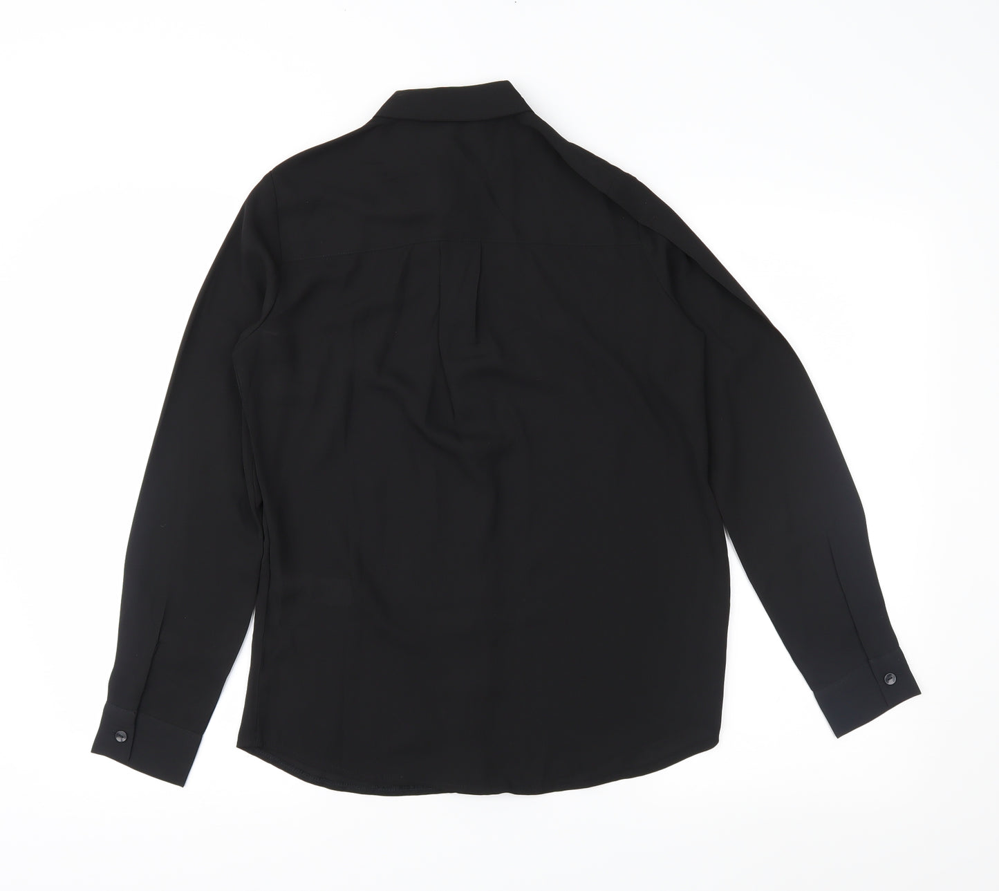 New Look Womens Black   Basic Button-Up Size 6