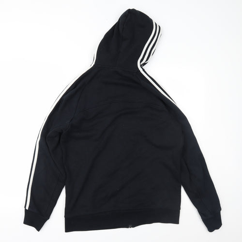 adidas Mens Black   Full Zip Hoodie Size M