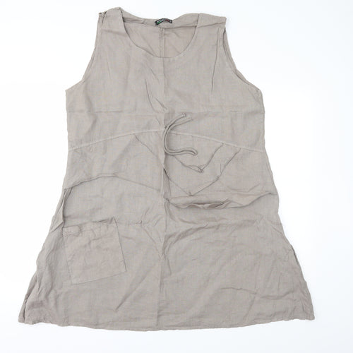 Made in Italy Womens Brown   A-Line  Size 2XL