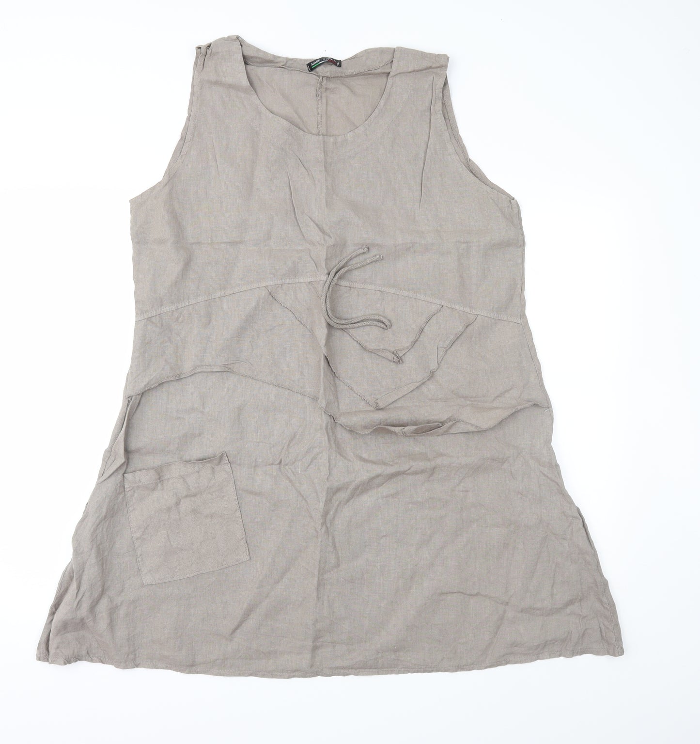 Made in Italy Womens Brown   A-Line  Size 2XL