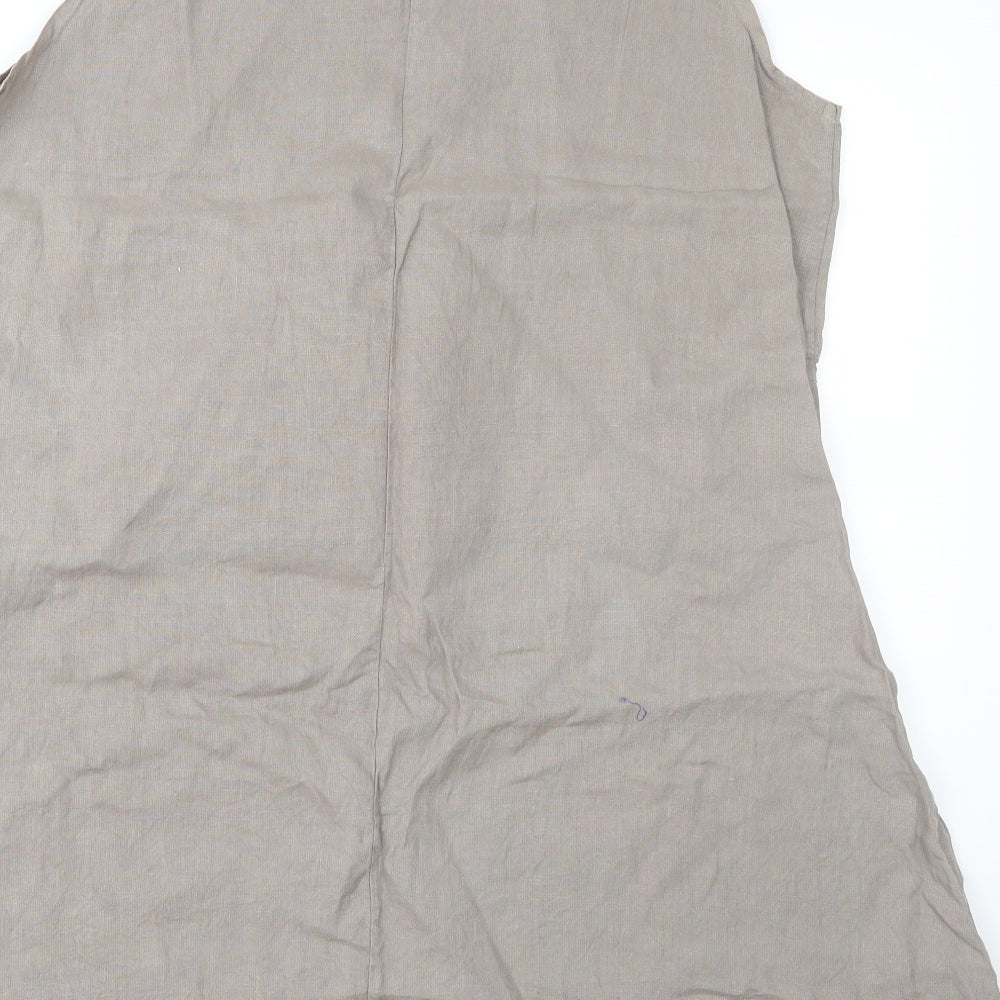 Made in Italy Womens Brown   A-Line  Size 2XL