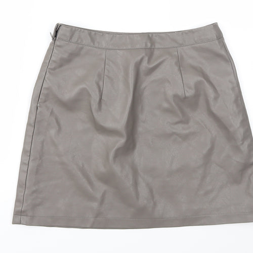 Primark Womens Brown   A-Line Skirt Size 8