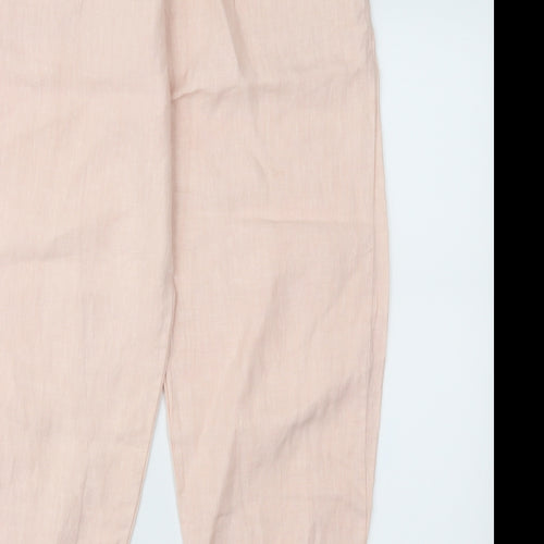 Preworn Womens Pink   Trousers  Size 32 in L28 in