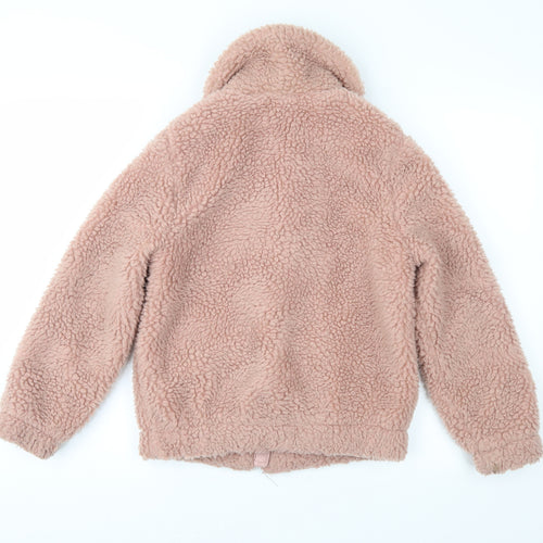 New Look Girls Pink  Fleece Jacket  Size 9 Years