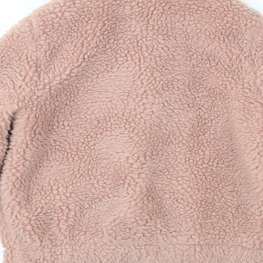New Look Girls Pink  Fleece Jacket  Size 9 Years