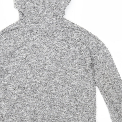 Matalan Girls Grey   Pullover Hoodie Size 8 Years