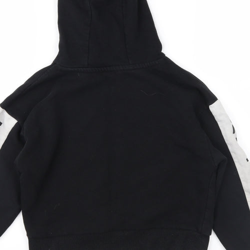 Primark Girls Black   Pullover Hoodie Size 8-9 Years