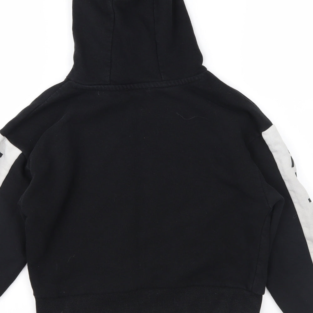 Primark Girls Black   Pullover Hoodie Size 8-9 Years