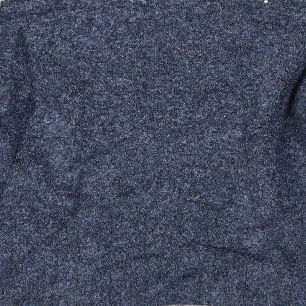 Marks and Spencer Womens Grey  Knit Pullover Jumper Size S
