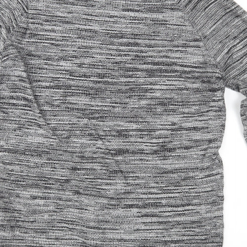 rimark Mens Grey  Knit Pullover Jumper Size S
