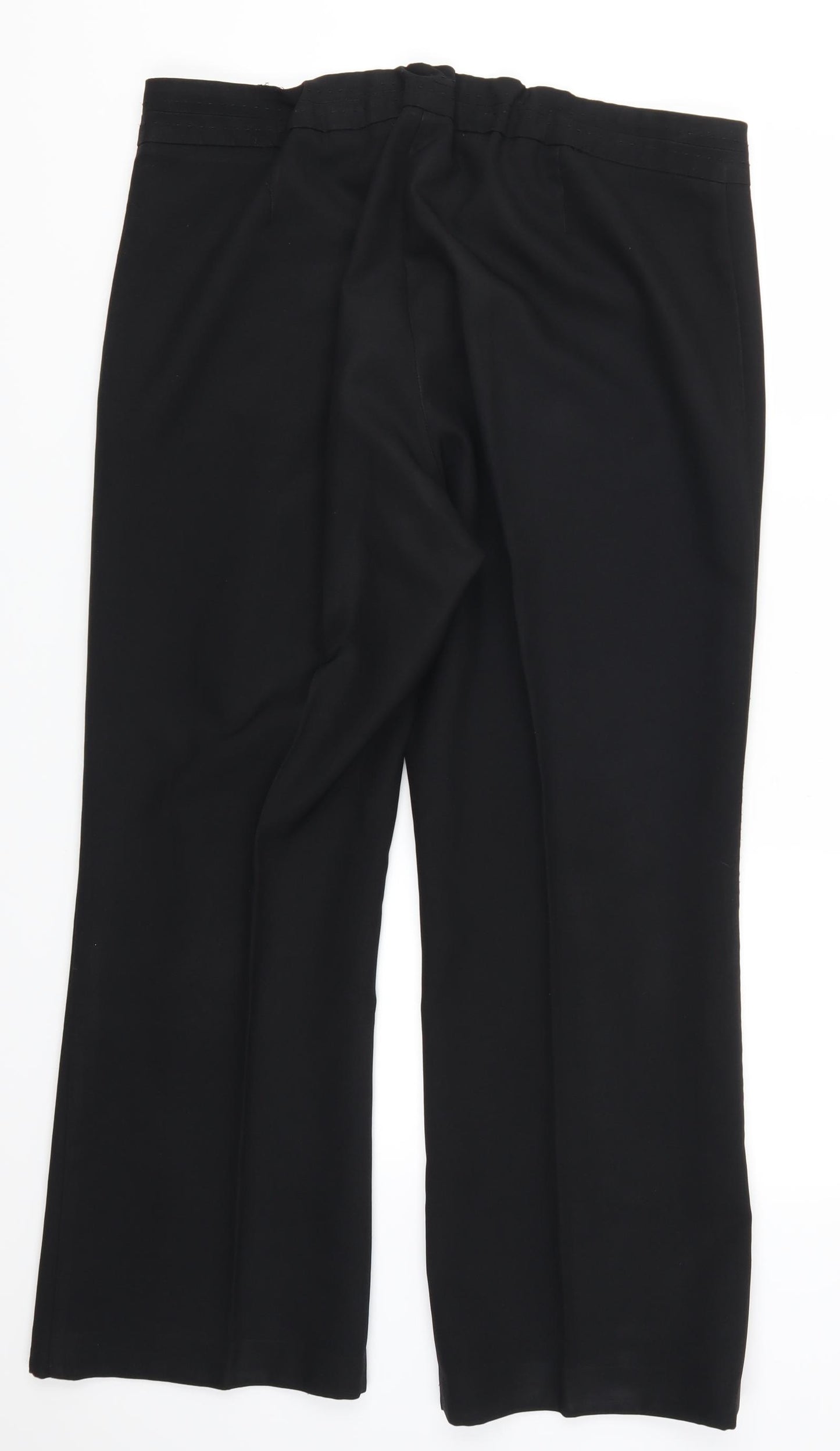 Avenue Womens Black   Trousers  Size 18 L29 in