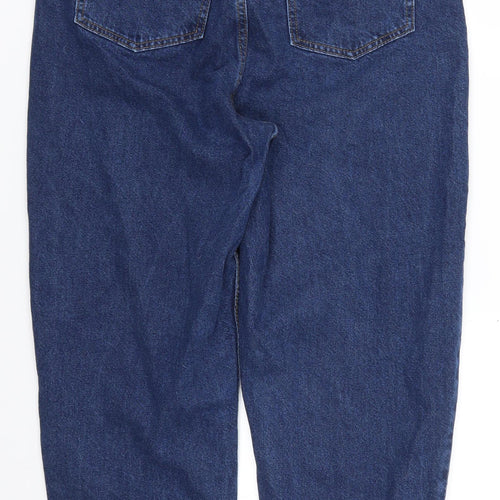 ASOS Womens Blue  Denim Mom Jeans Size 32 in L24 in