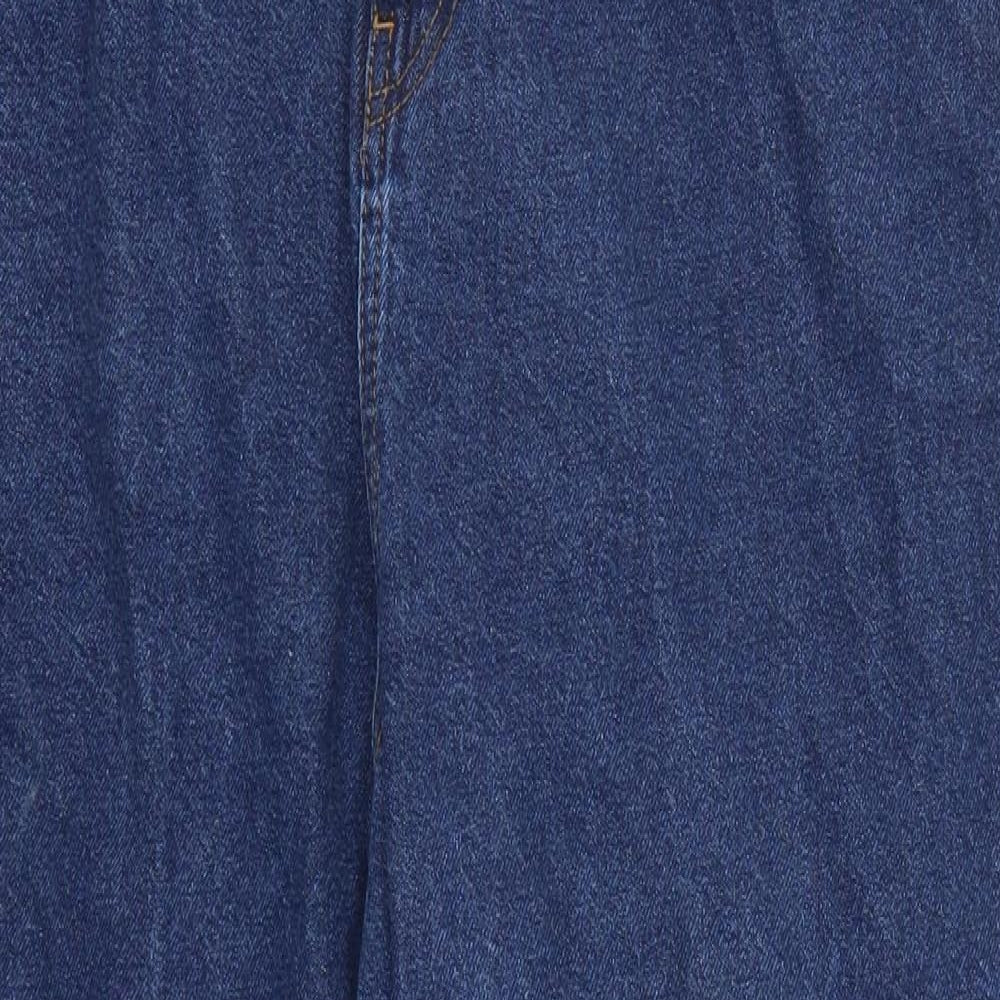 ASOS Womens Blue  Denim Mom Jeans Size 32 in L24 in