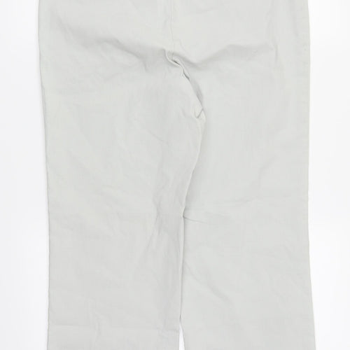 Mama Womens Grey   Trousers  Size L L25 in