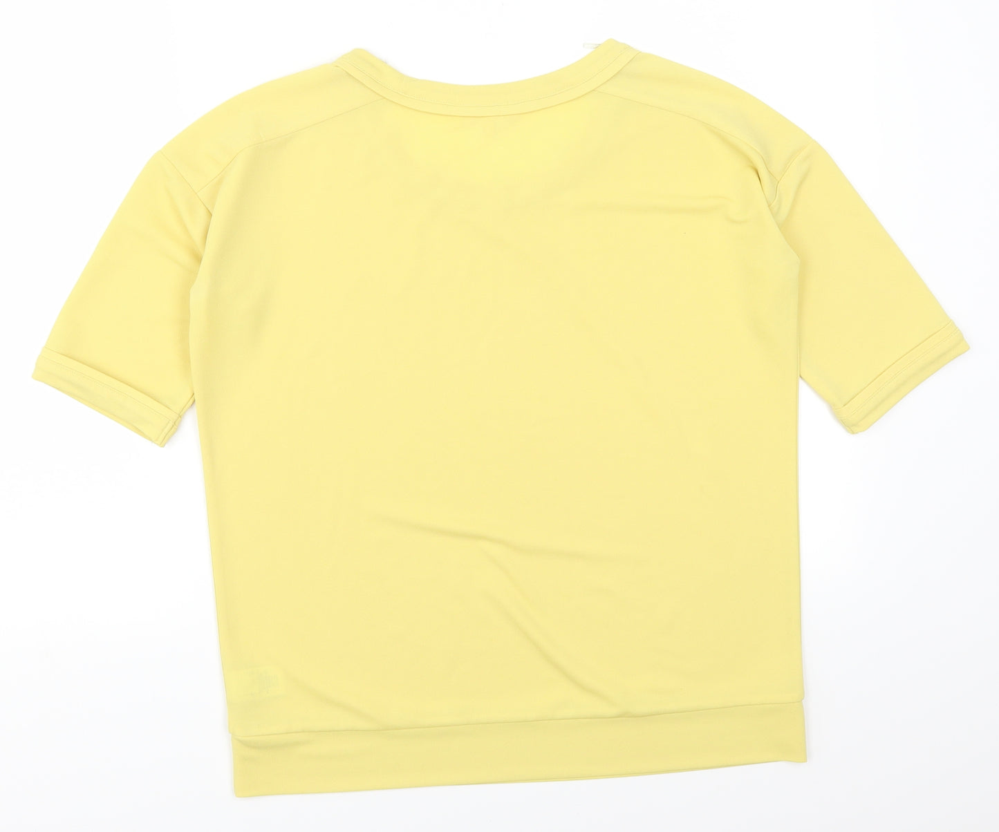 NEXT Womens Yellow   Basic T-Shirt Size 8