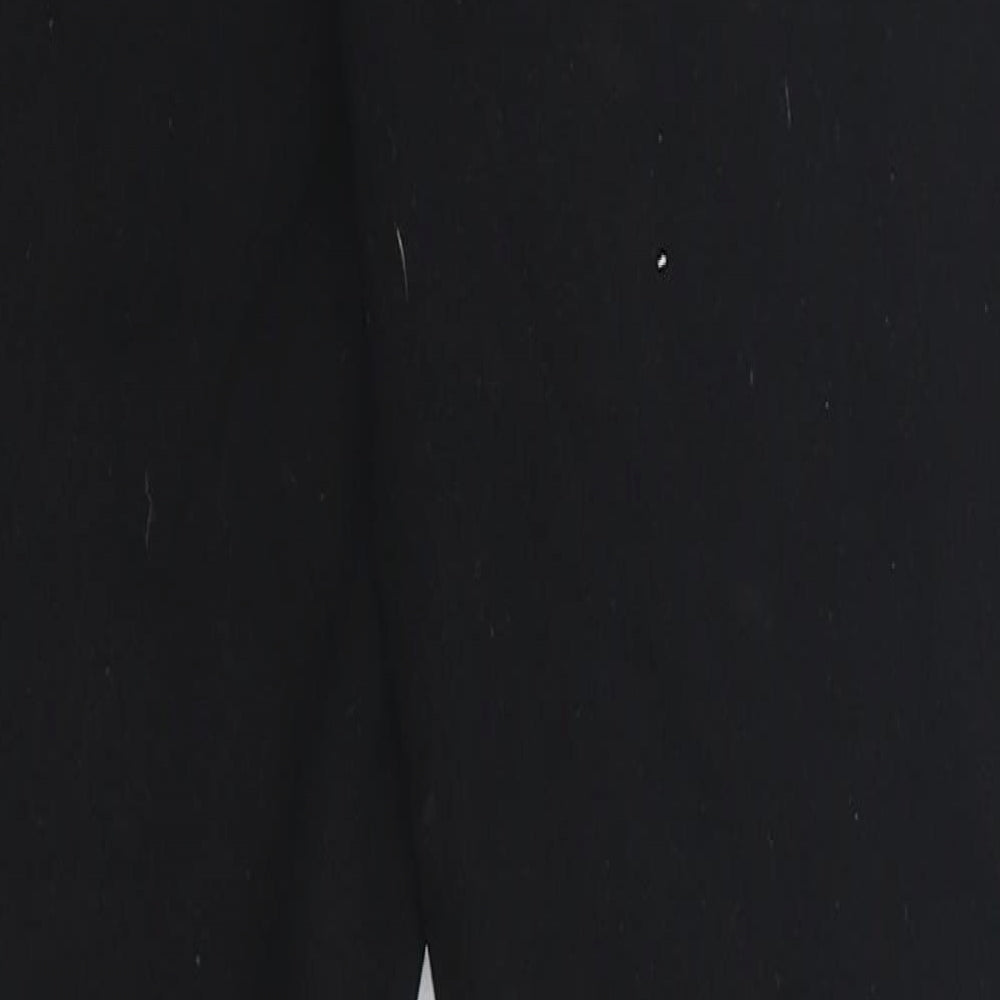 Topshop Womens Black   Carrot Leggings Size 10 L26 in