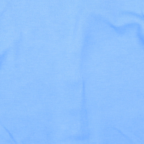 Care Womens Blue   Cardigan Jumper Size M  - Flowers