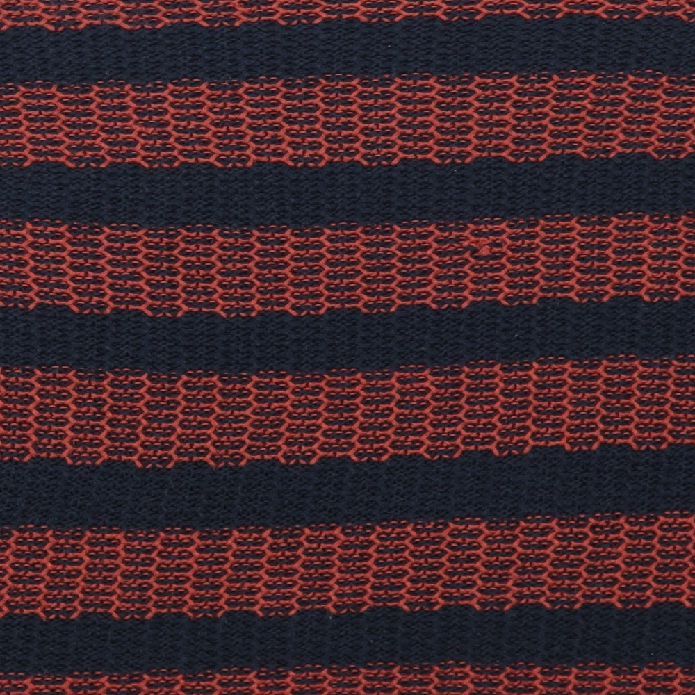 Papapya Womens Red Striped  Pullover Jumper Size M