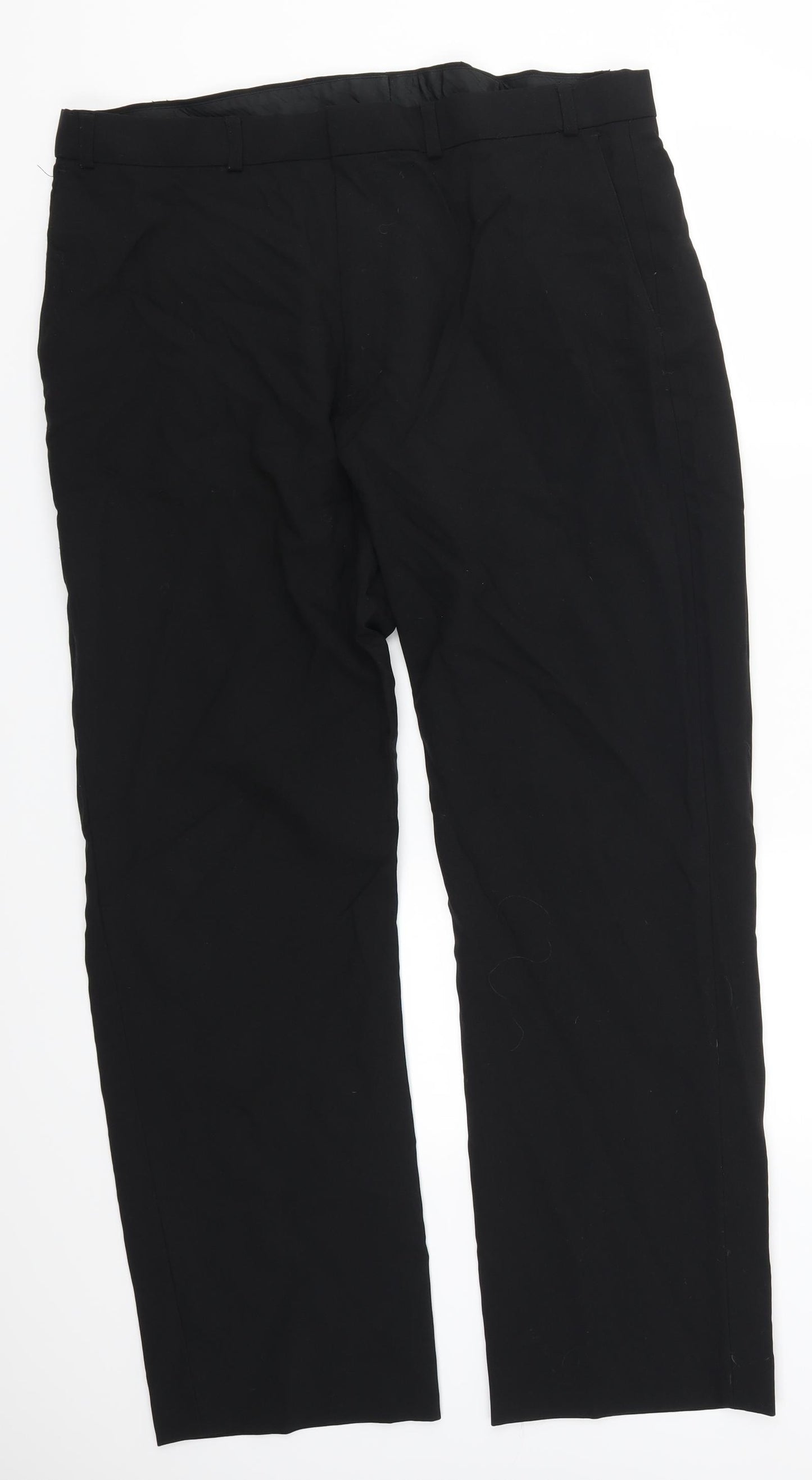 TU Mens Black   Trousers  Size 38 L30 in