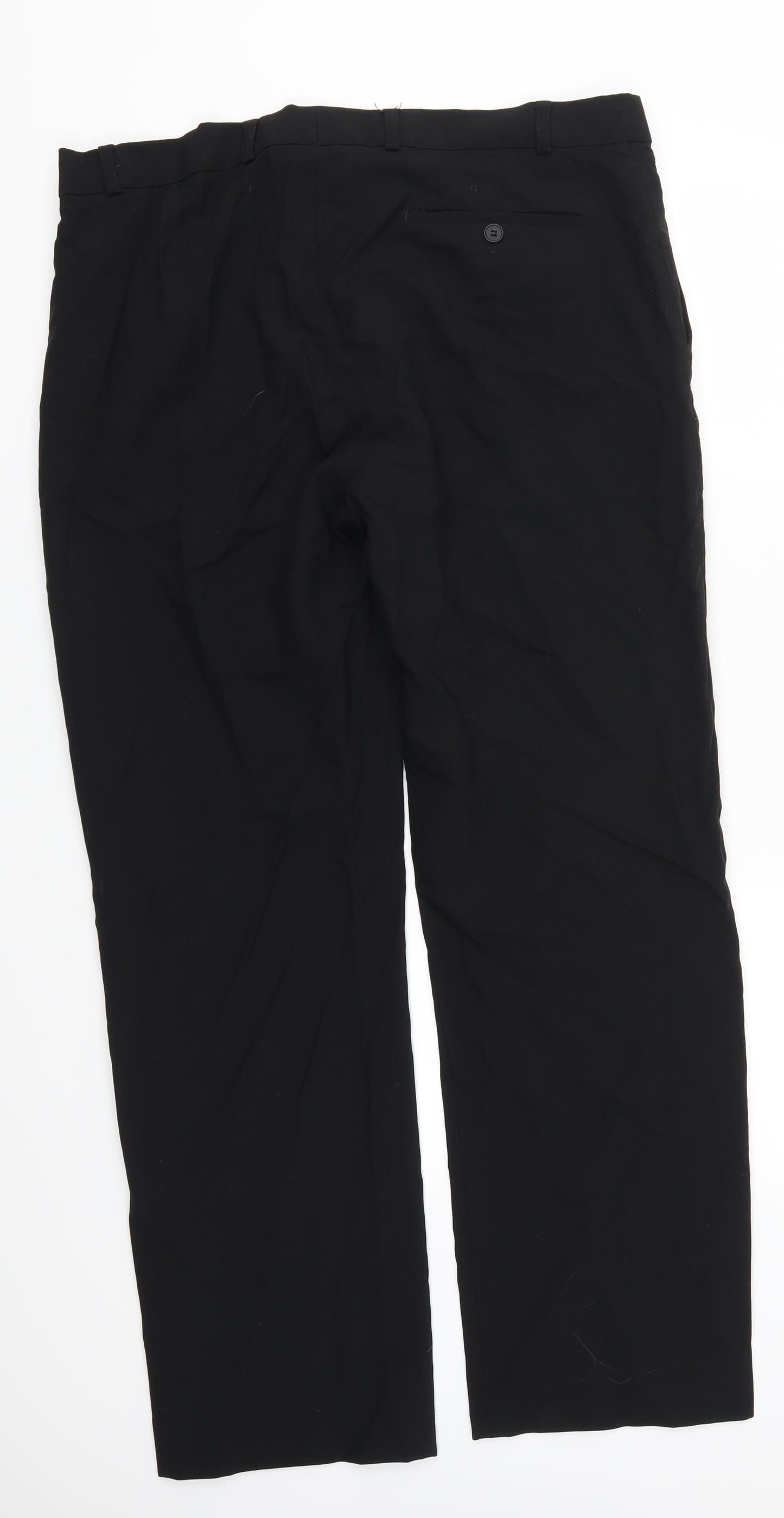 TU Mens Black   Trousers  Size 38 L30 in