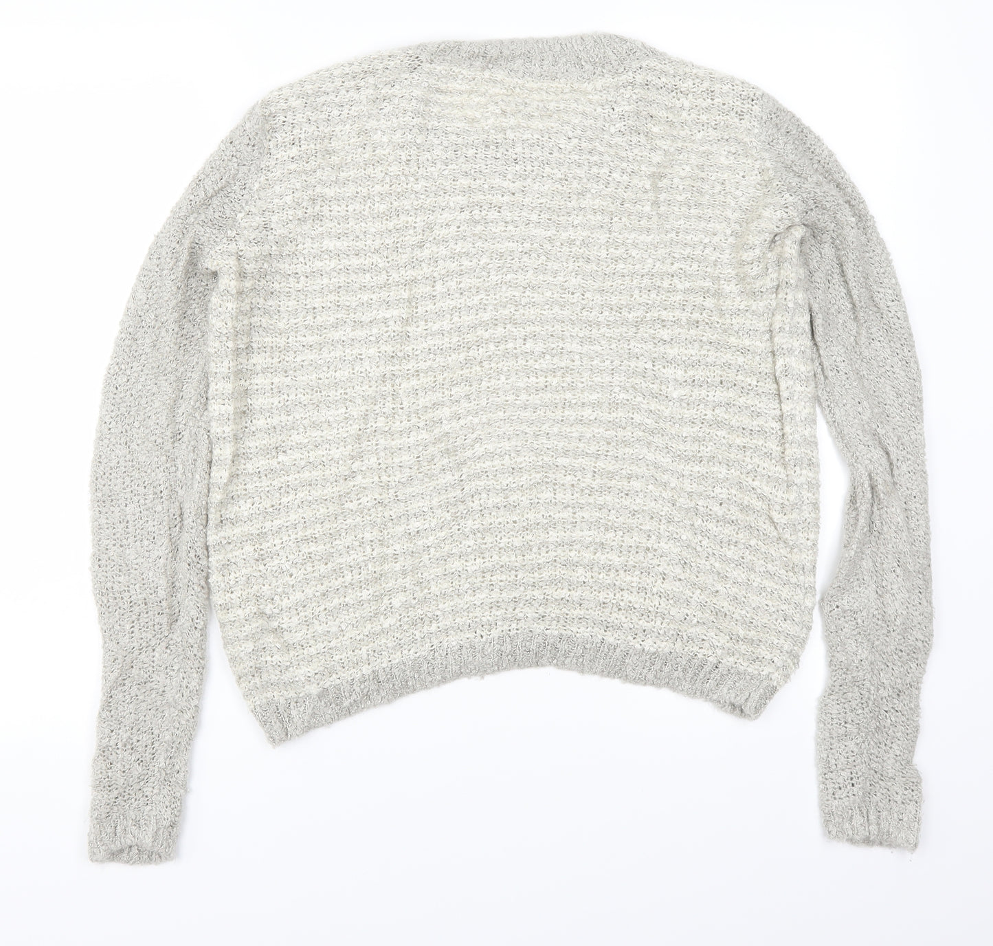 TU Womens Beige Striped  Pullover Jumper Size 12